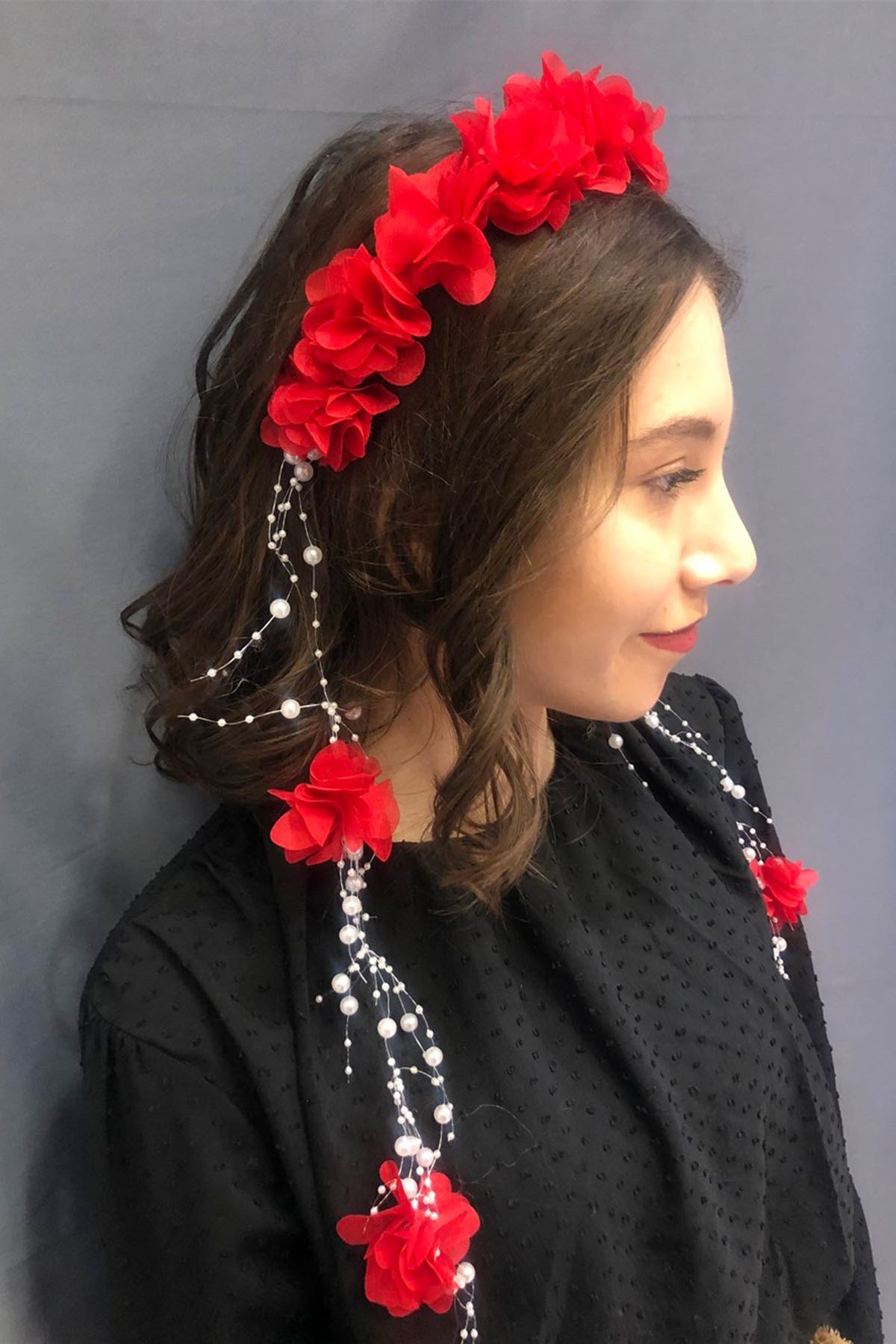 تاج زهرة ليزر تول أحمر