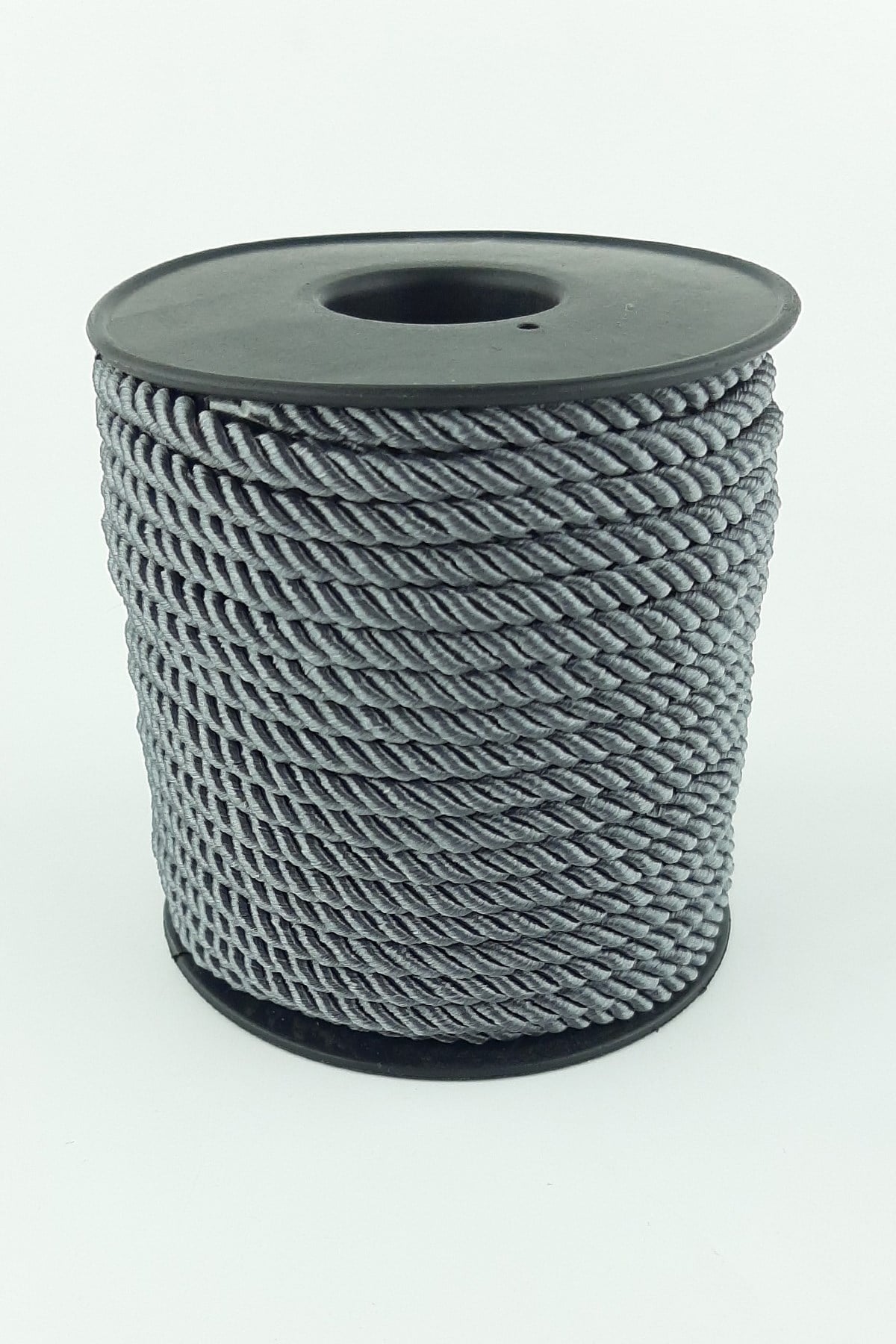Koyu Gri Kordonİp 3 mm 25 mt