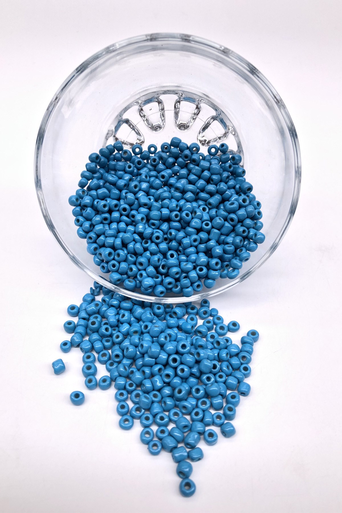 Dark Blue Sand Beads 4 mm