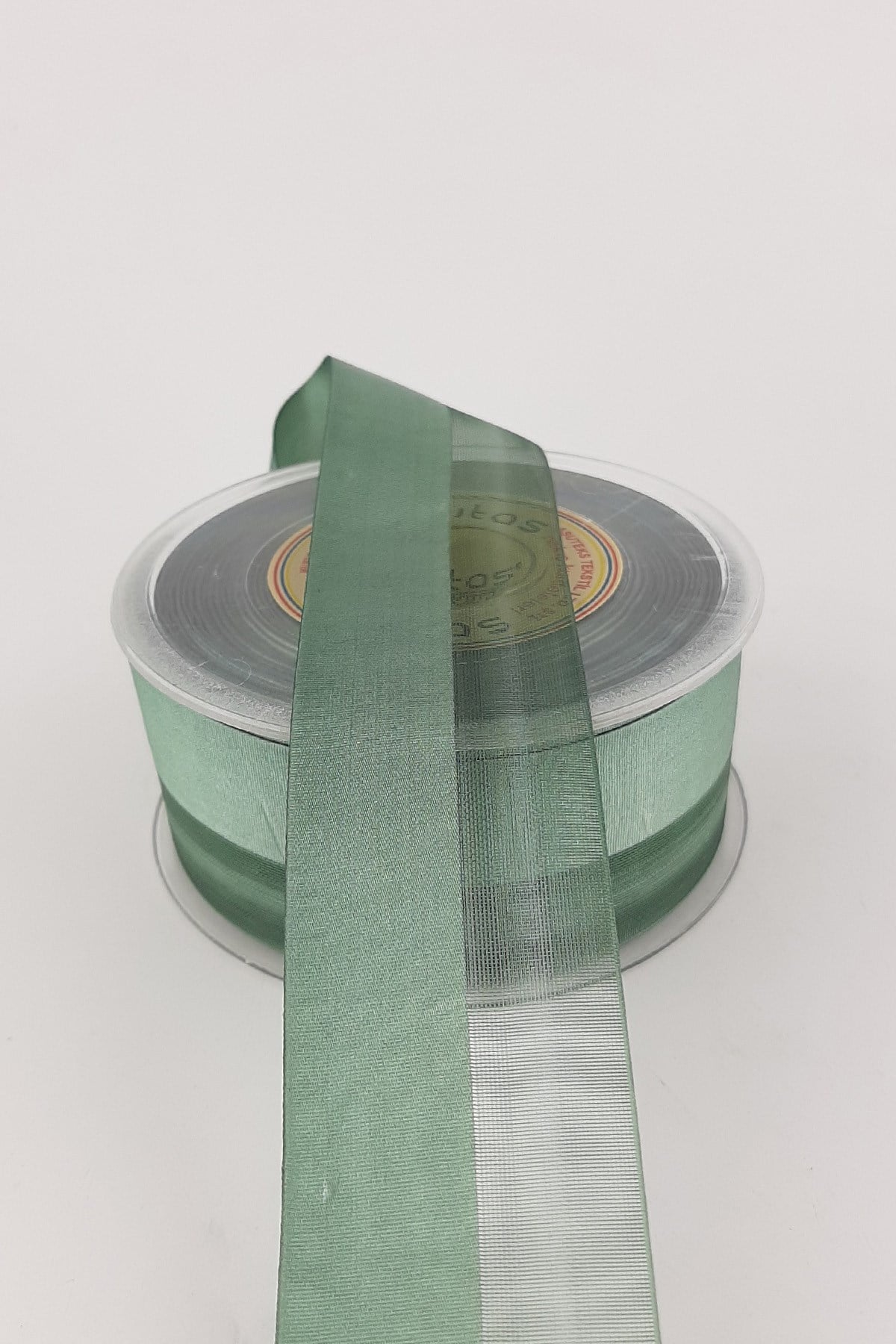 Dark Mint Green Waterway Ribbon 4 cm