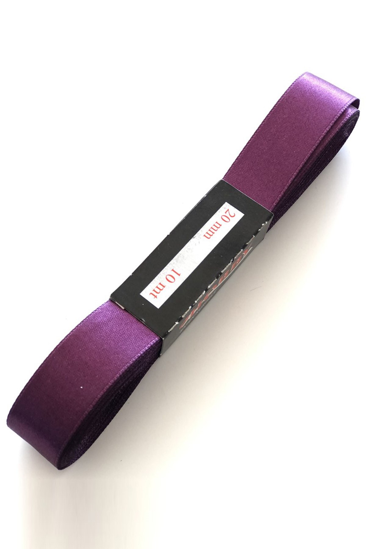 Dark Purple Satin Ribbon 2 cm