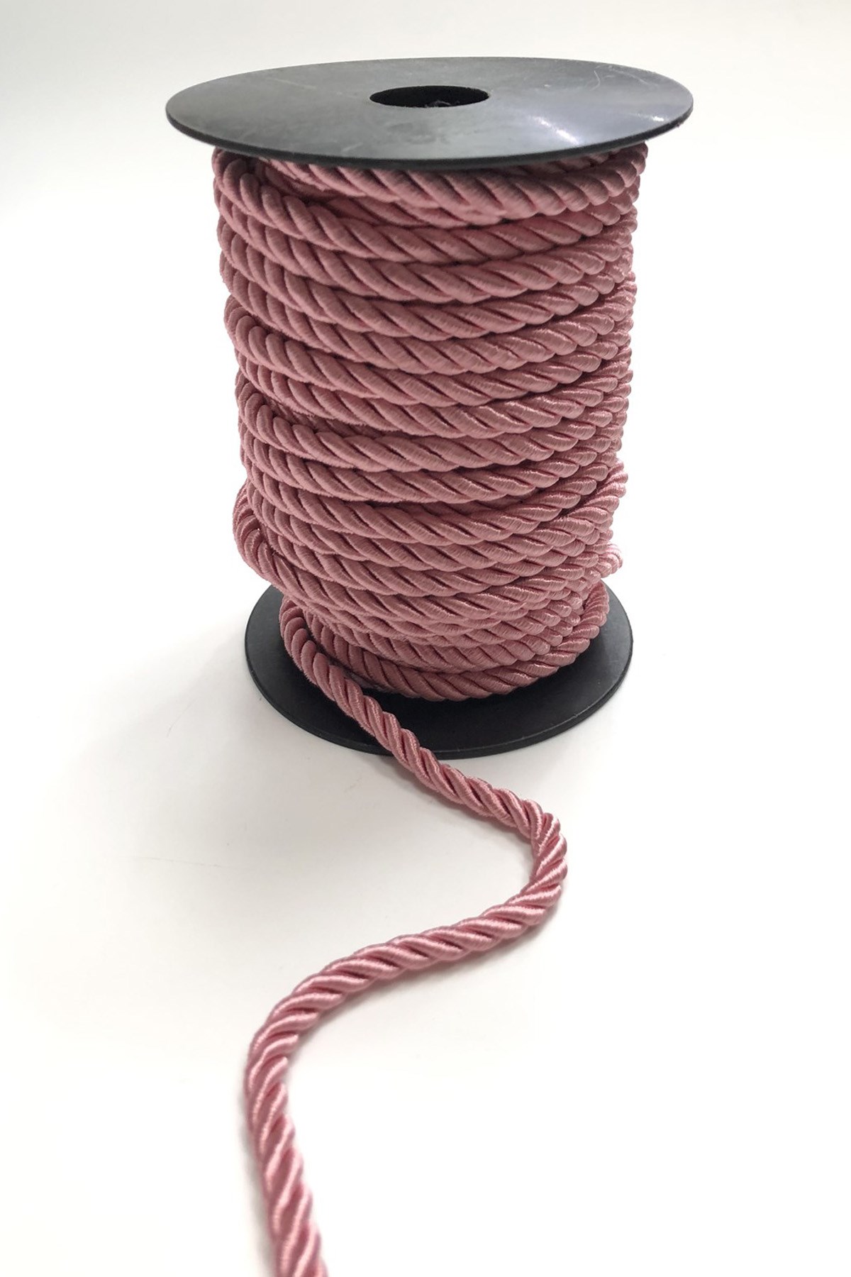Koyu Pudra Kordon İp 6 mm  1 mt
