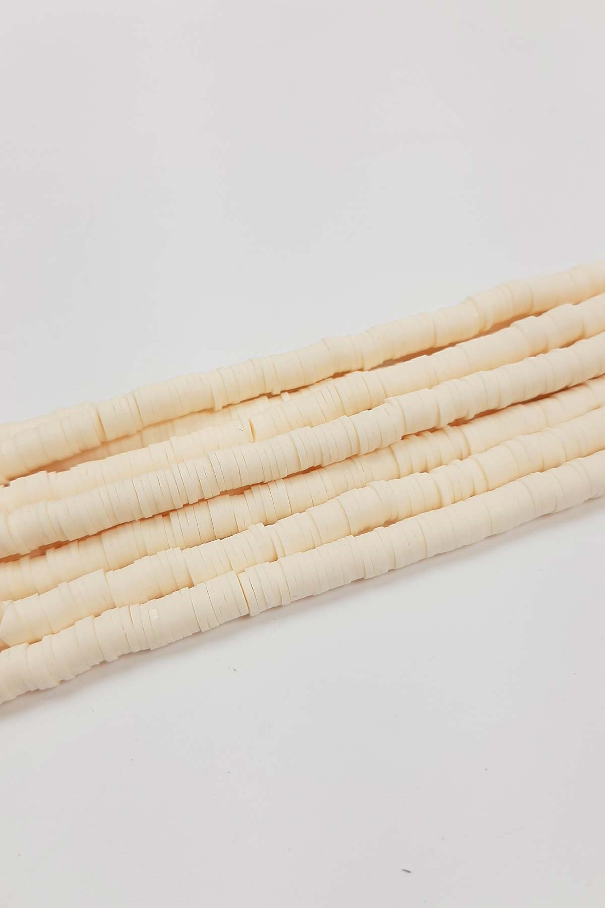 Cream Dough Beads Fimo