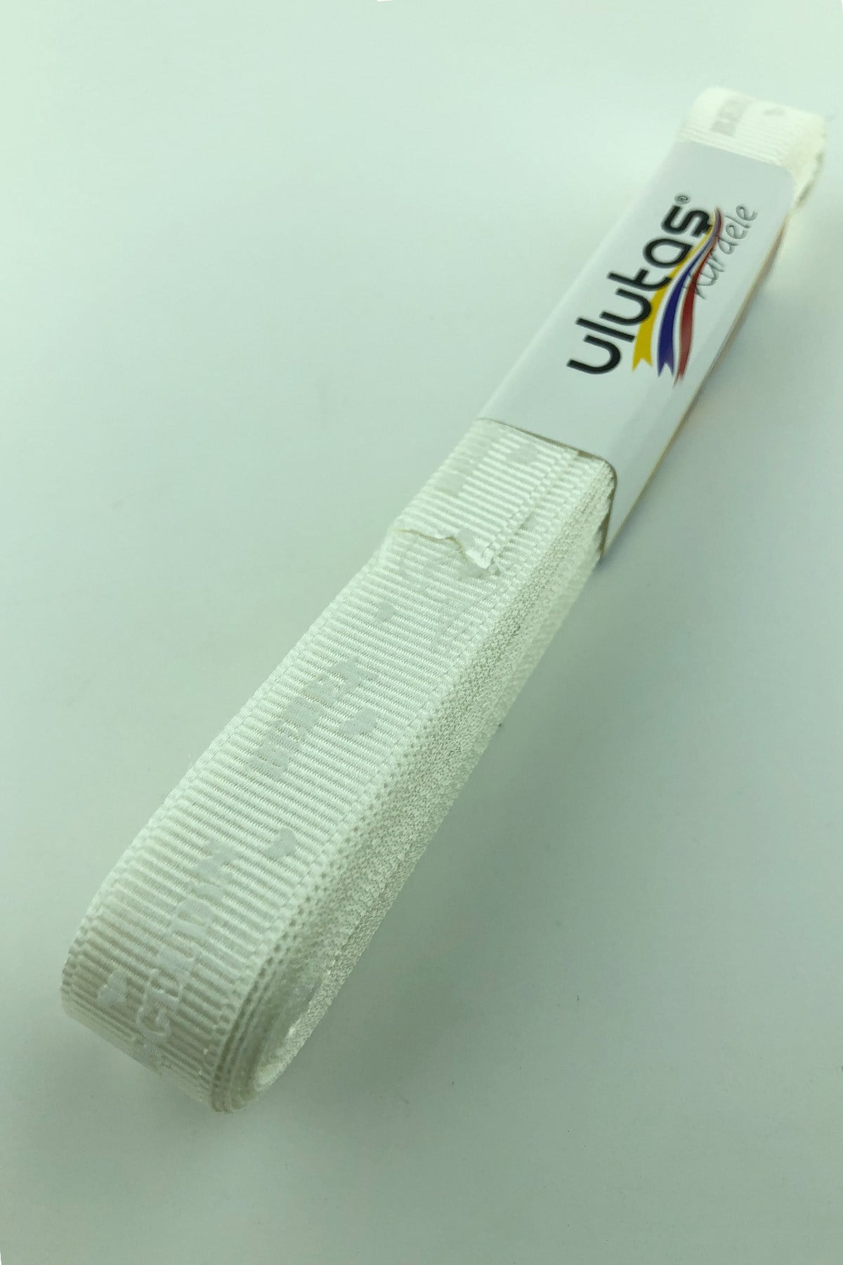 Krem Hoşgeldin Bebeğim Baskılı Grogren Kurdele 1,5 cm