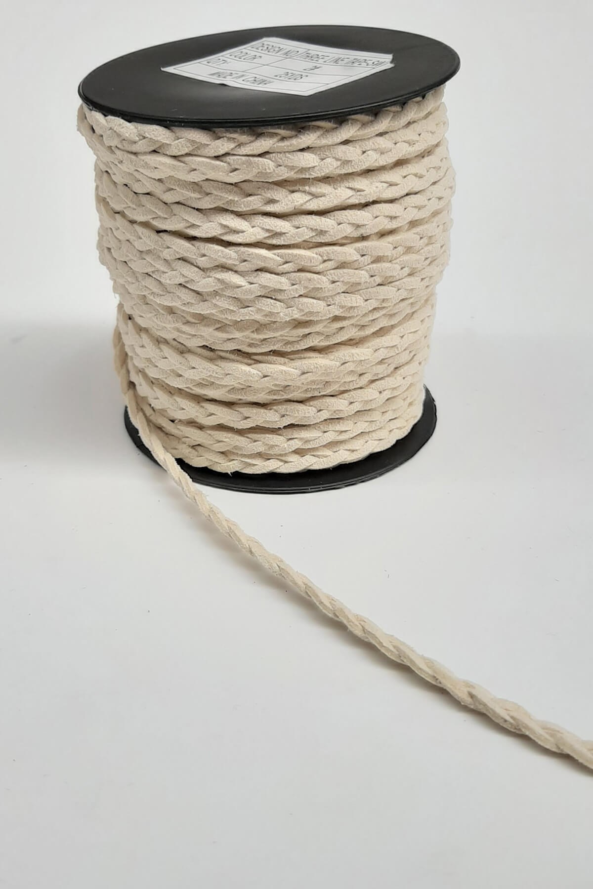 Cream Suede Knitting Rope