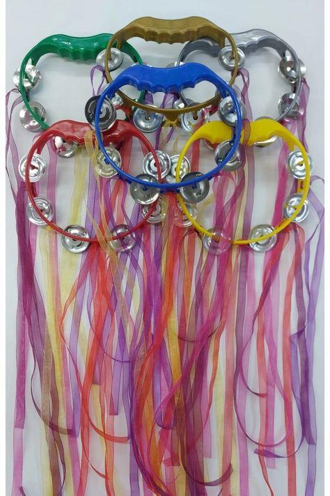 Kurdelalı Süslü Tef Karma Renk 10 Adet