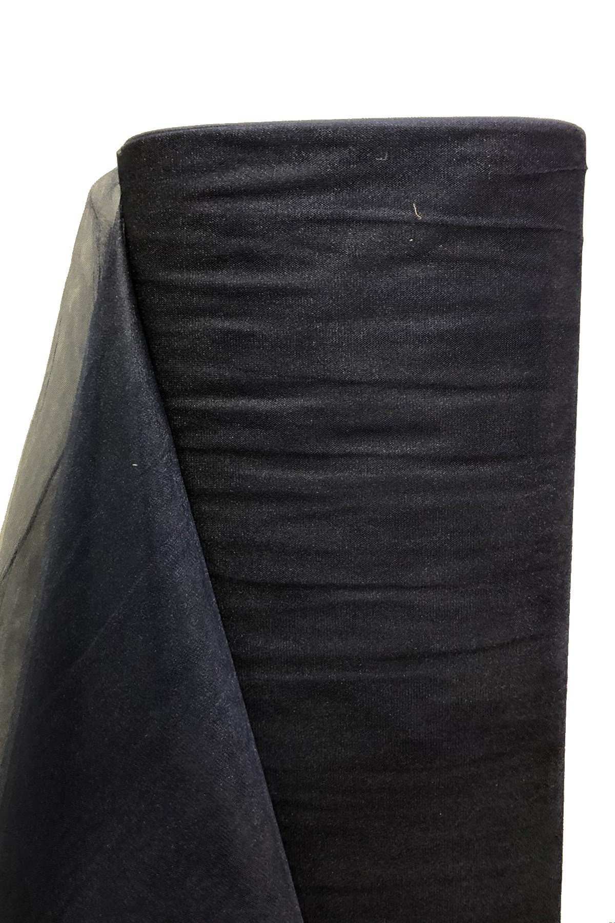 Navy Blue Crystal Tulle (width 3 mt Length 1 mt)