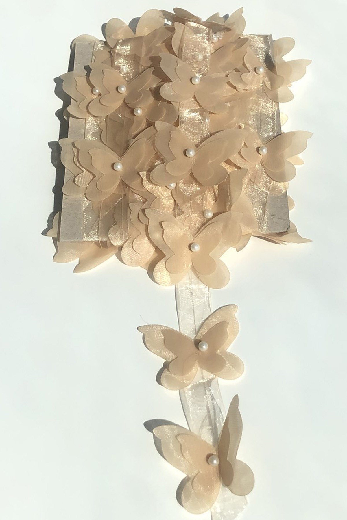 Lazer Kesim Kelebek Şerit