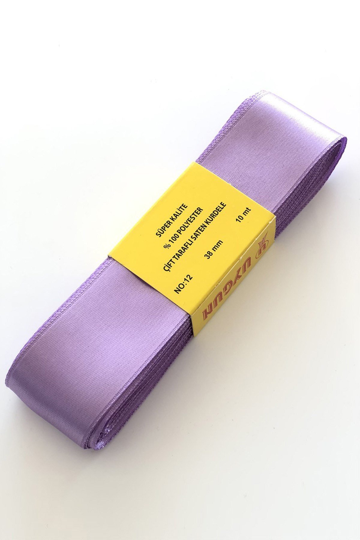 Lila Renk Saten Kurdele 4 cm