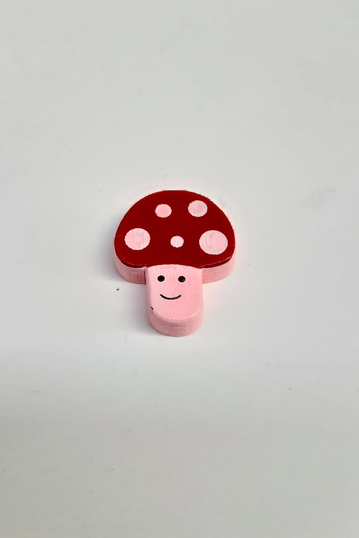 Cork Modified Pink Red Wooden Beads