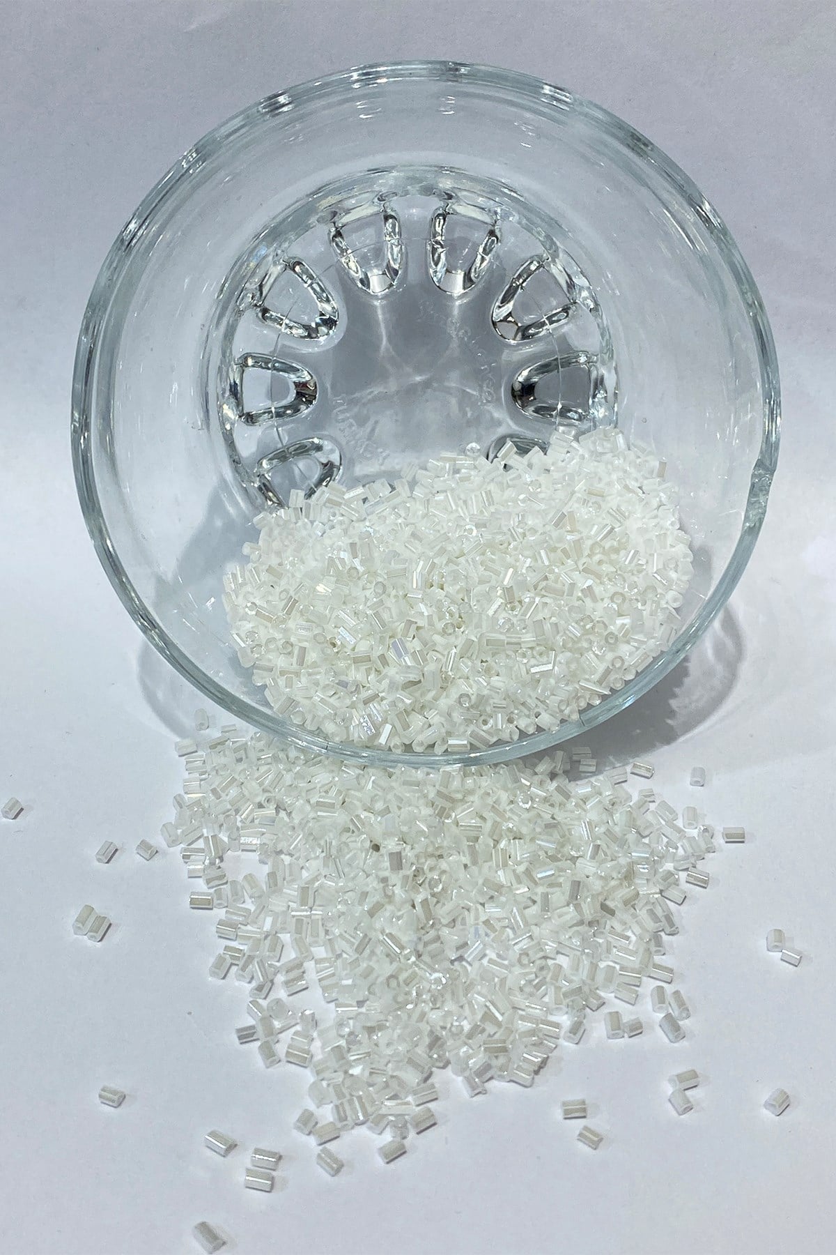 Mat Beyaz Kesme Boncuk 50 gr