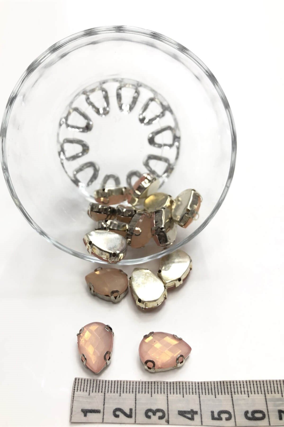 مسحوق غير لامع Drop Drop Stitch Stone 10 pcs