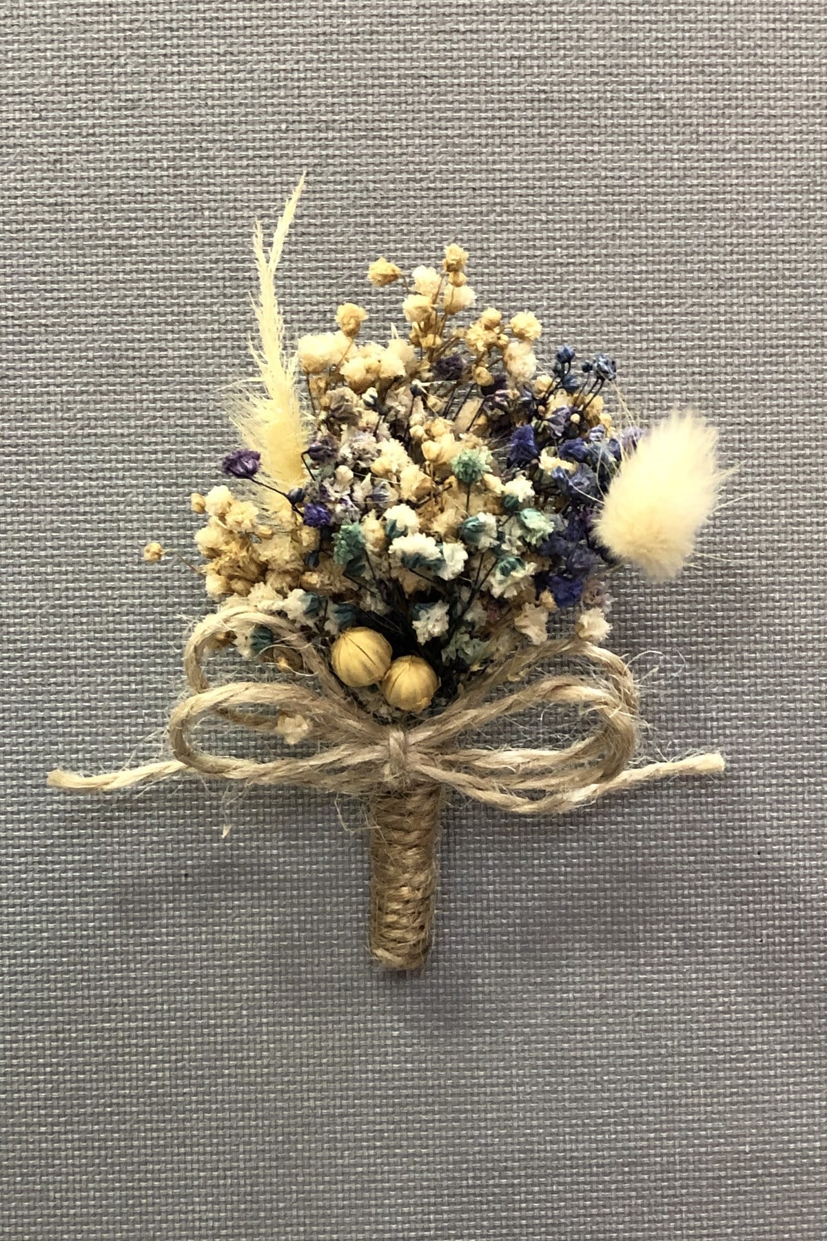 Blue Gypsy Boutonniere