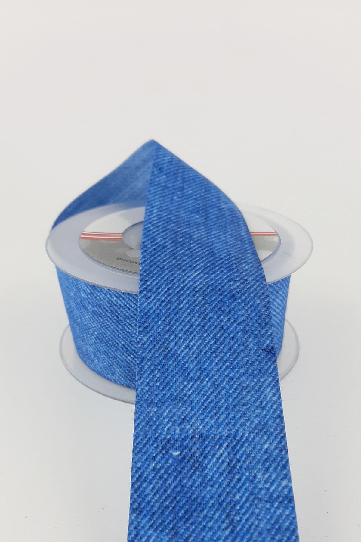 Blue Denim Ribbon 10 mt