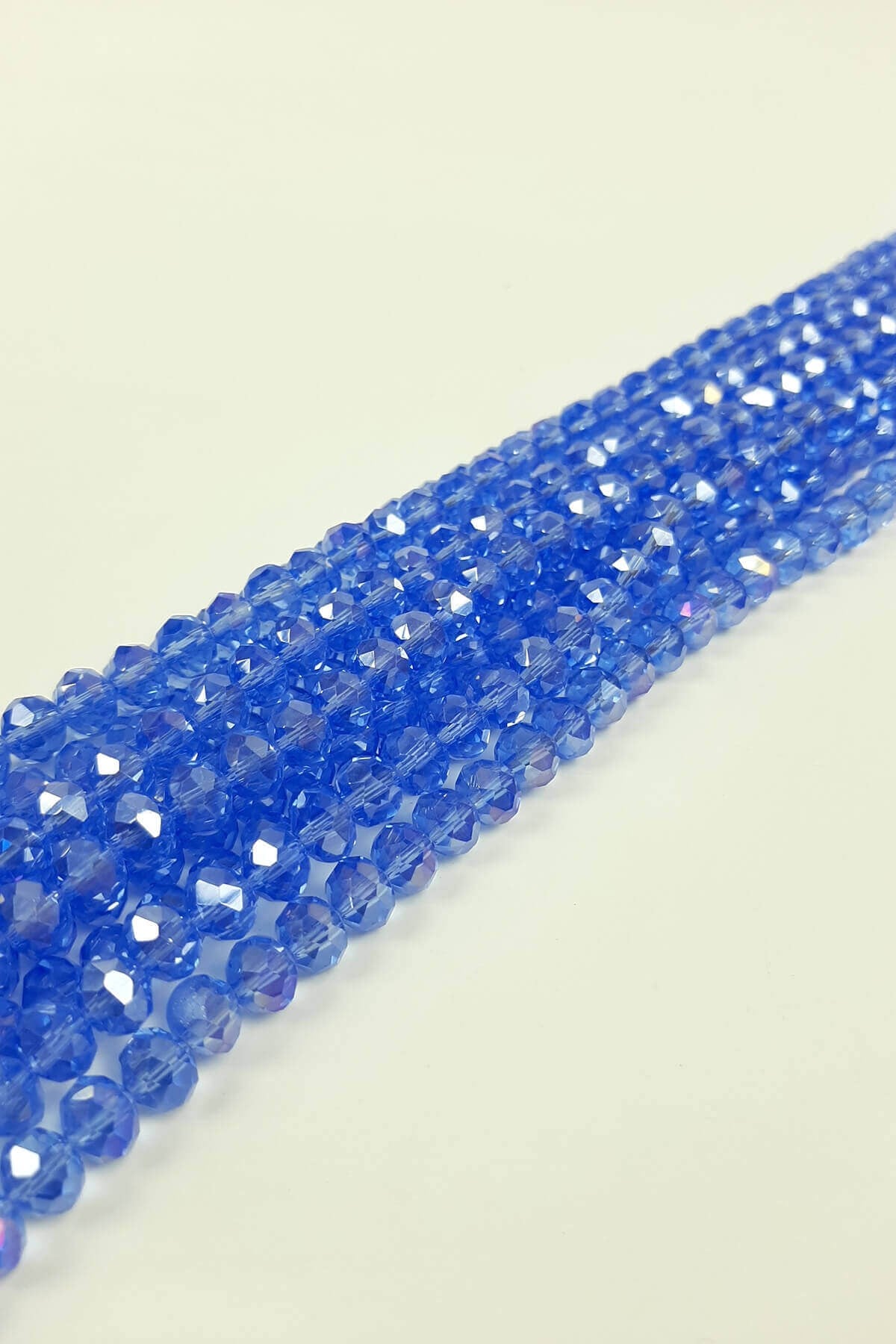 Mavi Kristal Boncuk 8 mm