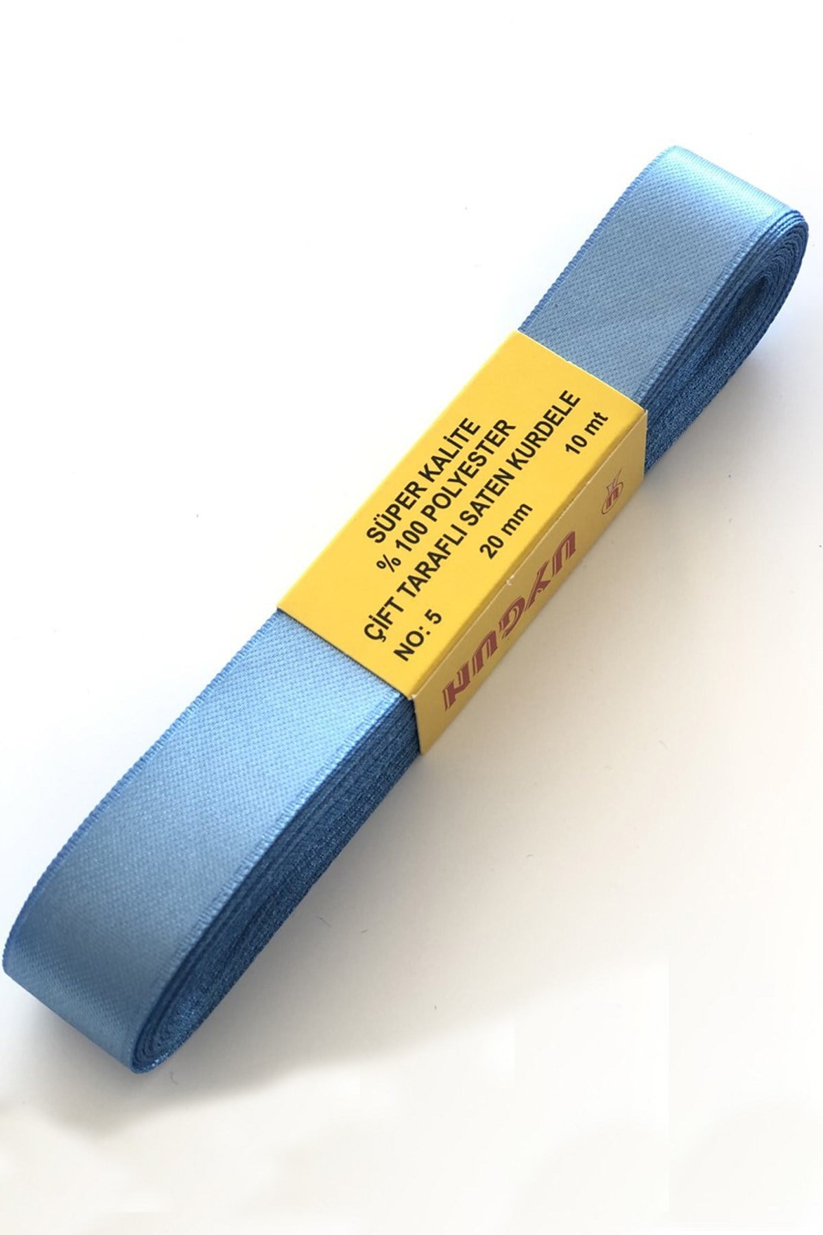 Blue Color Satin Ribbon 2 cm