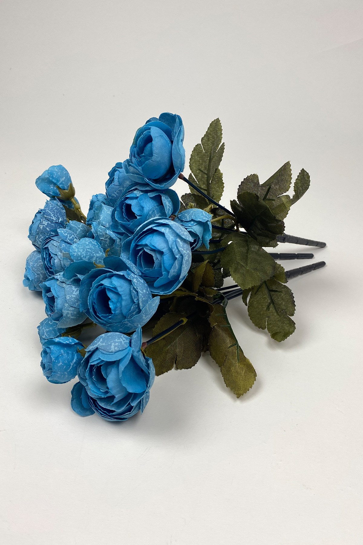 Mavi Şakayık Eren Gül Yapay Çiçek 3 Demet | Hayalperest