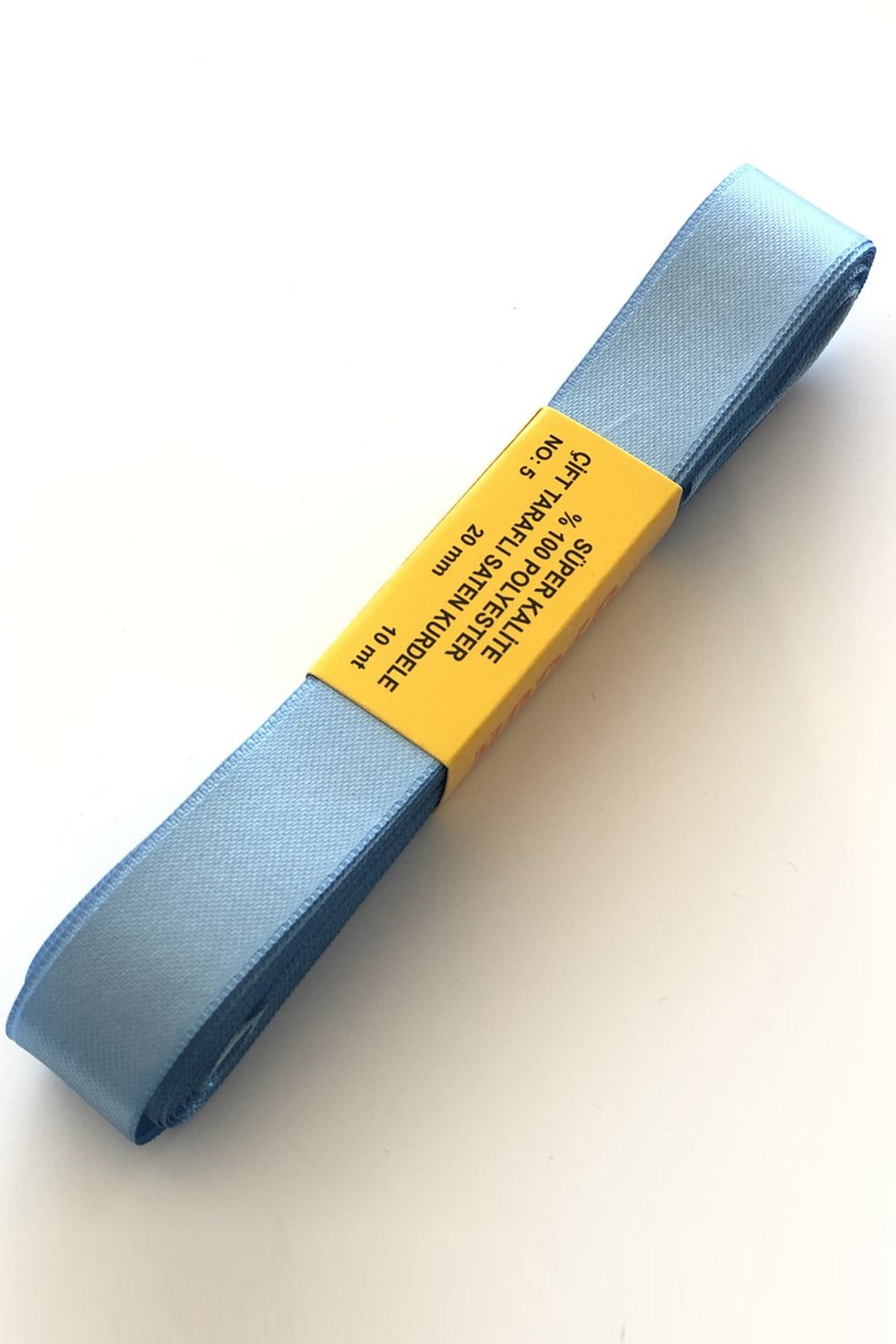 Blue Satin Ribbon 2 cm