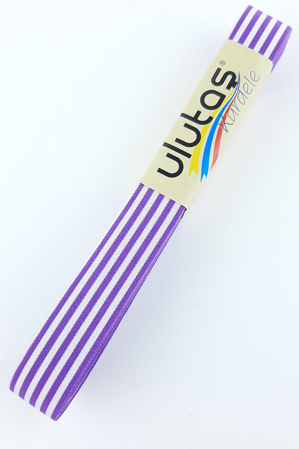 شريط ديجريد مخطط أرجواني 1.5 سم 10 متر