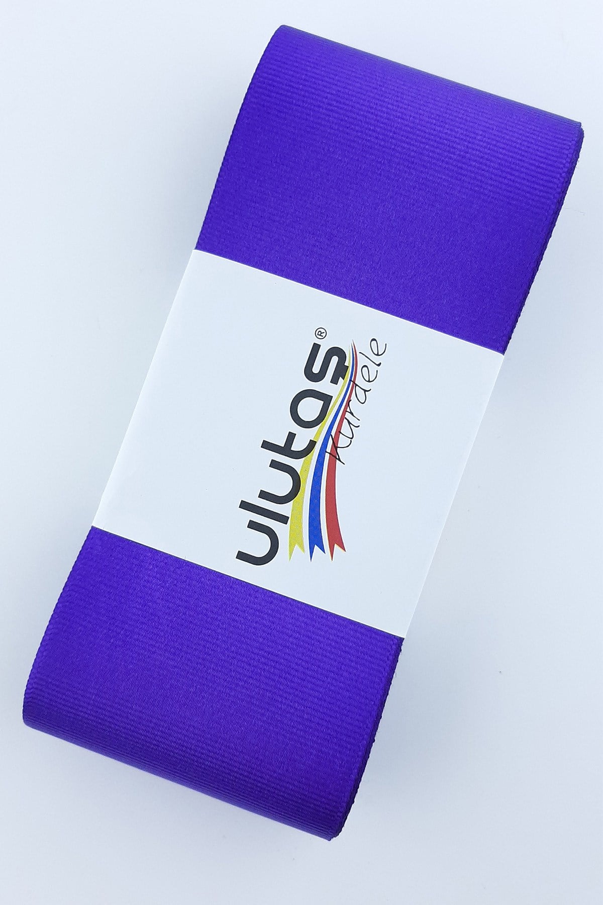 Purple Grosgrain Ribbon 6 cm 10 m