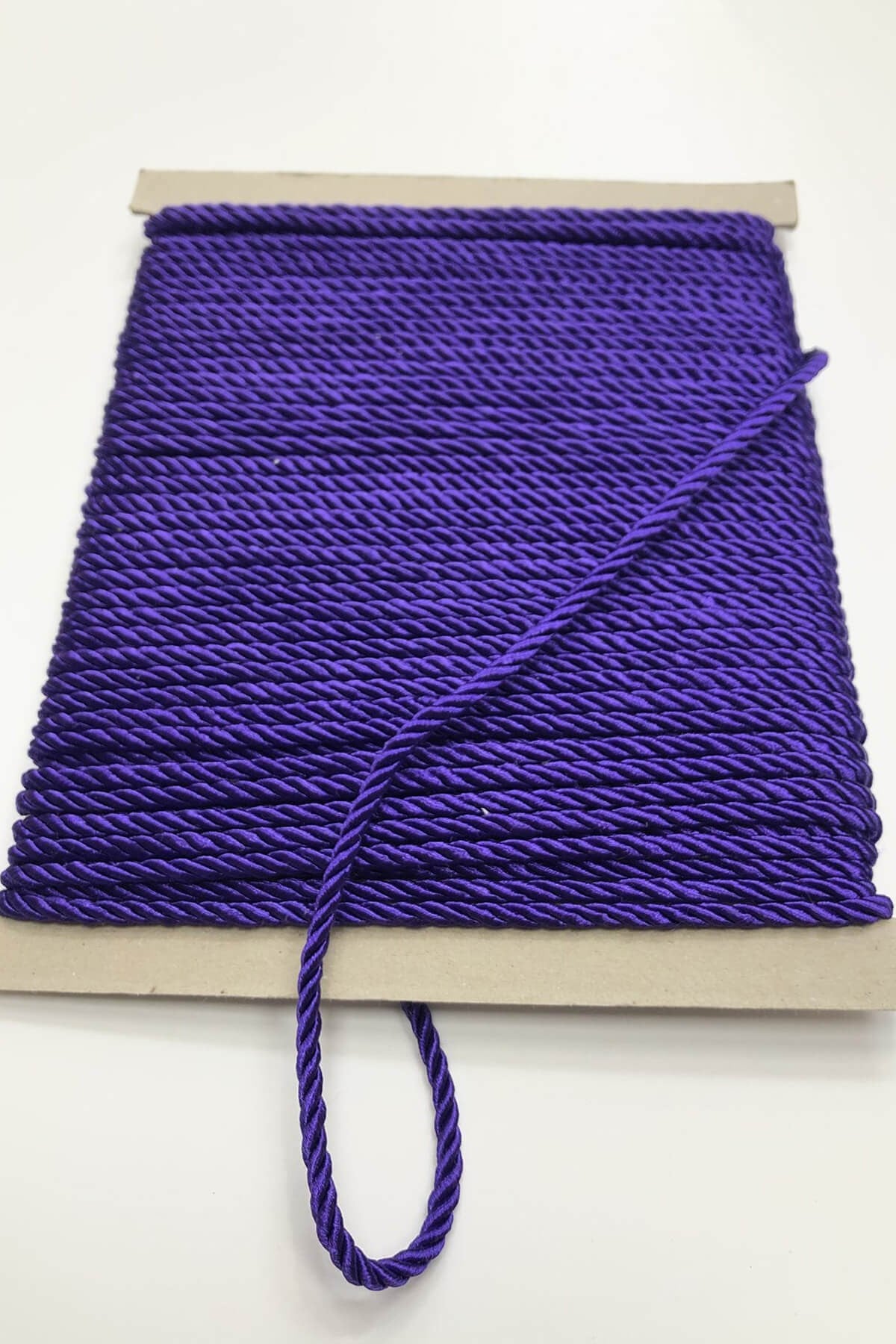 Purple Cord Rope 3 mm 1 m