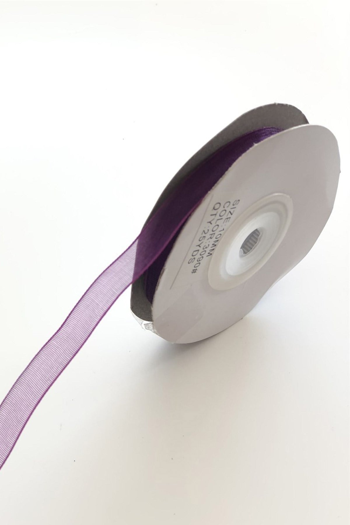Purple Organza Ribbon 1 cm