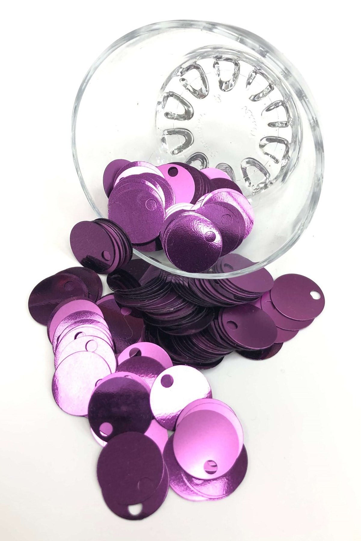 Purple Booties and Bag Washer 20 mm