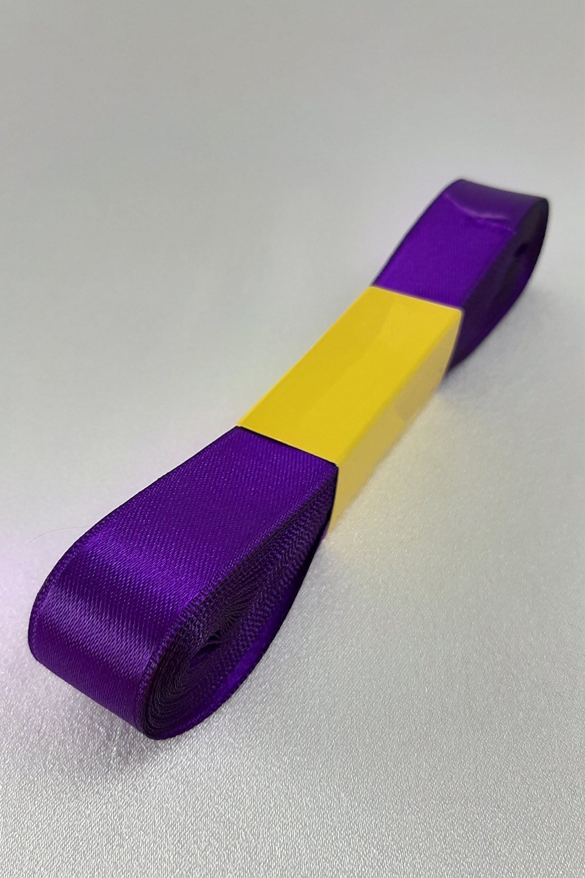 Purple Satin Ribbon 2Cm