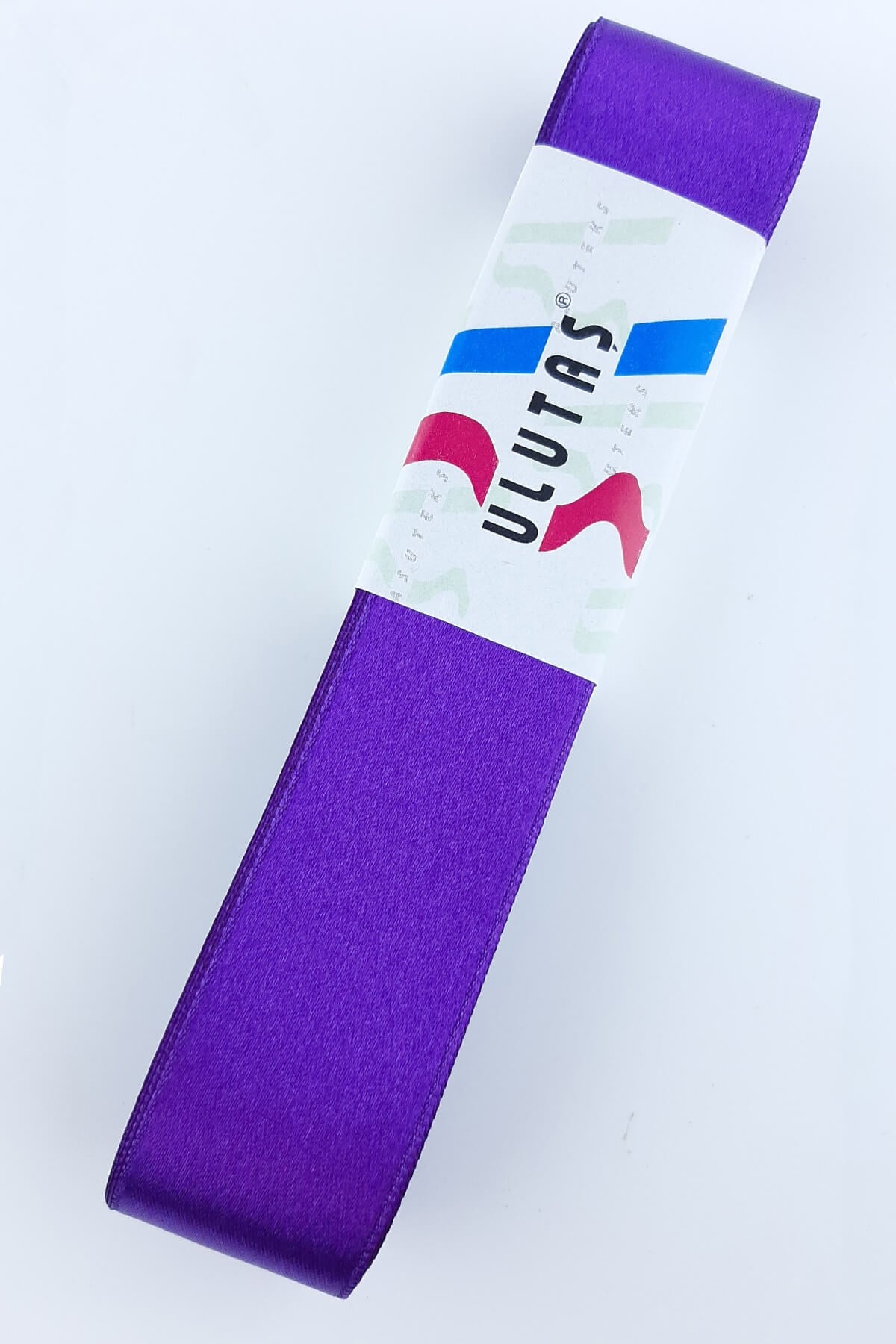 Purple Satin Ribbon 3 cm 10 m