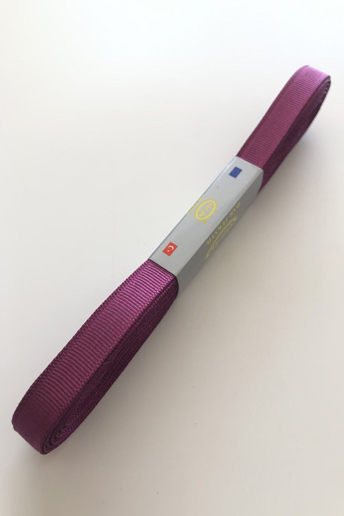 Plum Grosgrain Ribbon 1 cm 10 m