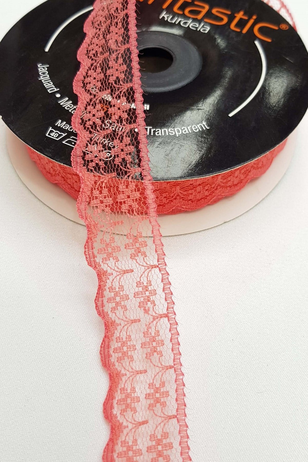 Nar Çiçeği Dantel Kurdele 2,5 cm