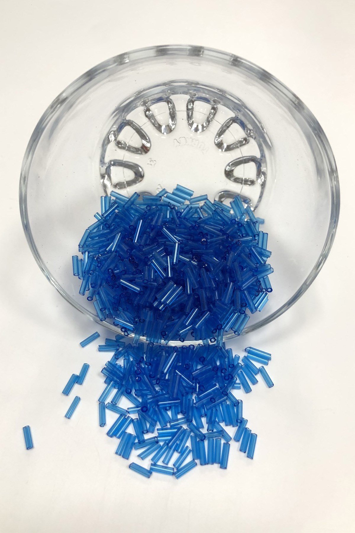 Orta Mavi Boru Boncuk 5 mm