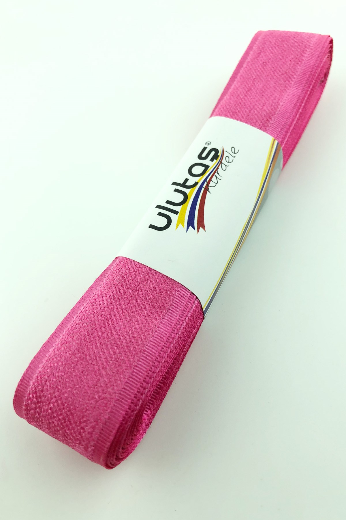 Pembe Kadife Efektli Kurdele 2,50 Cm