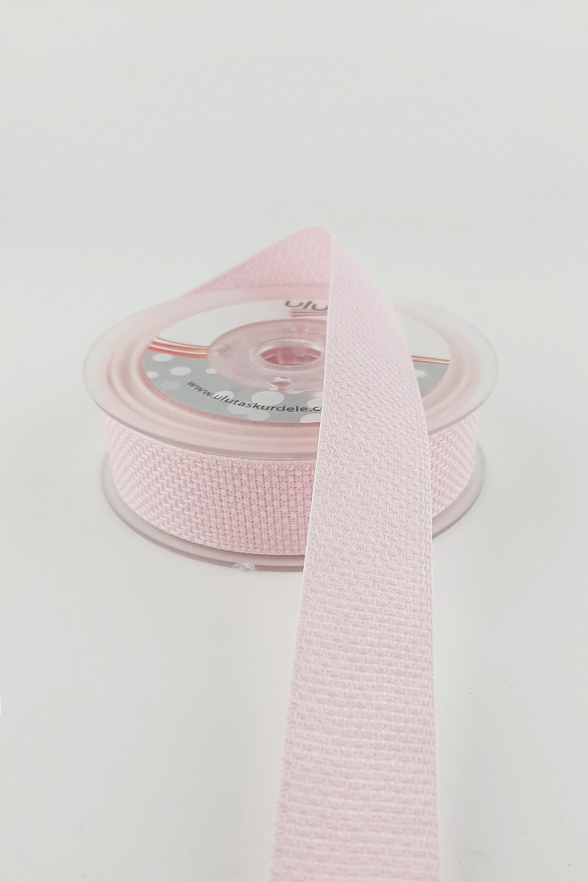 Pembe Kanaviçe Kurdele 10 mt