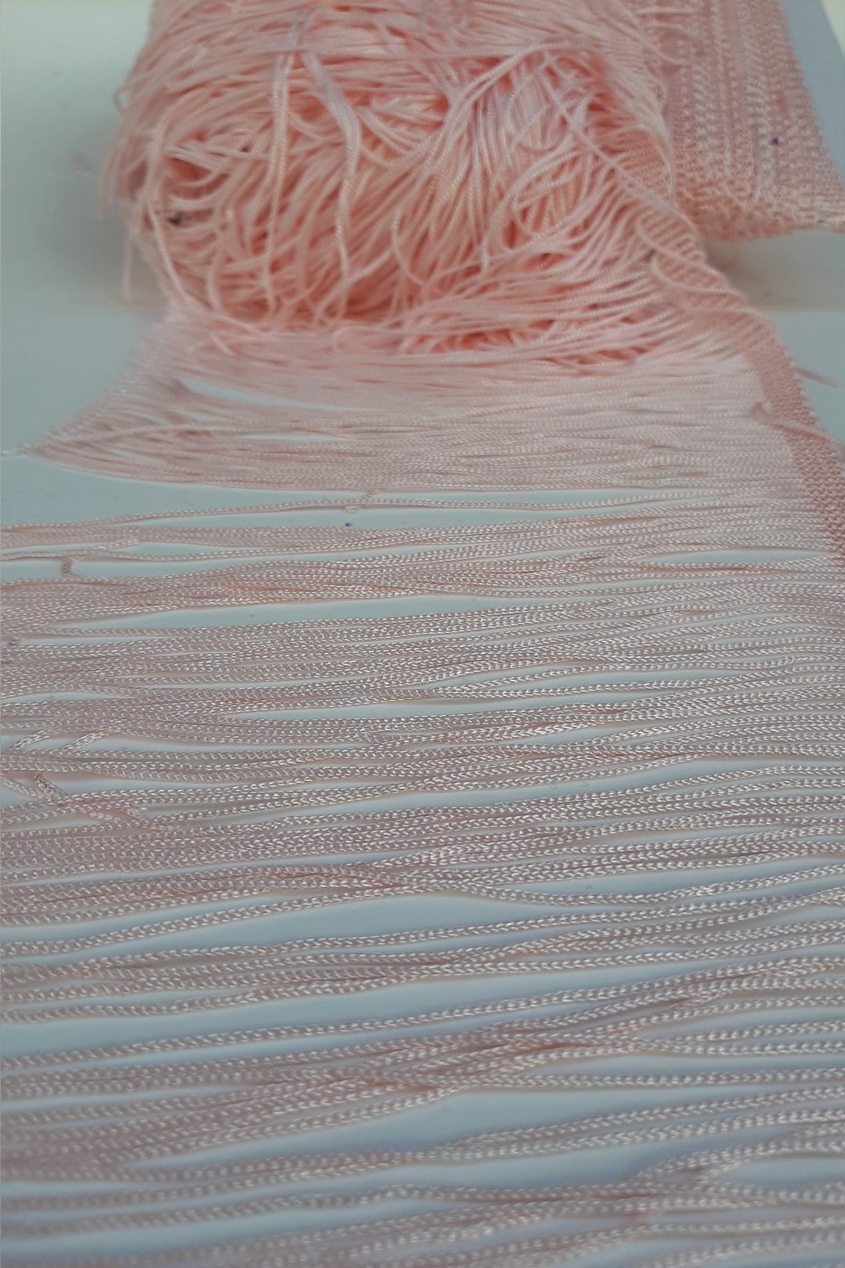 Powder 15 Cm Fringe Ribbon Tassel