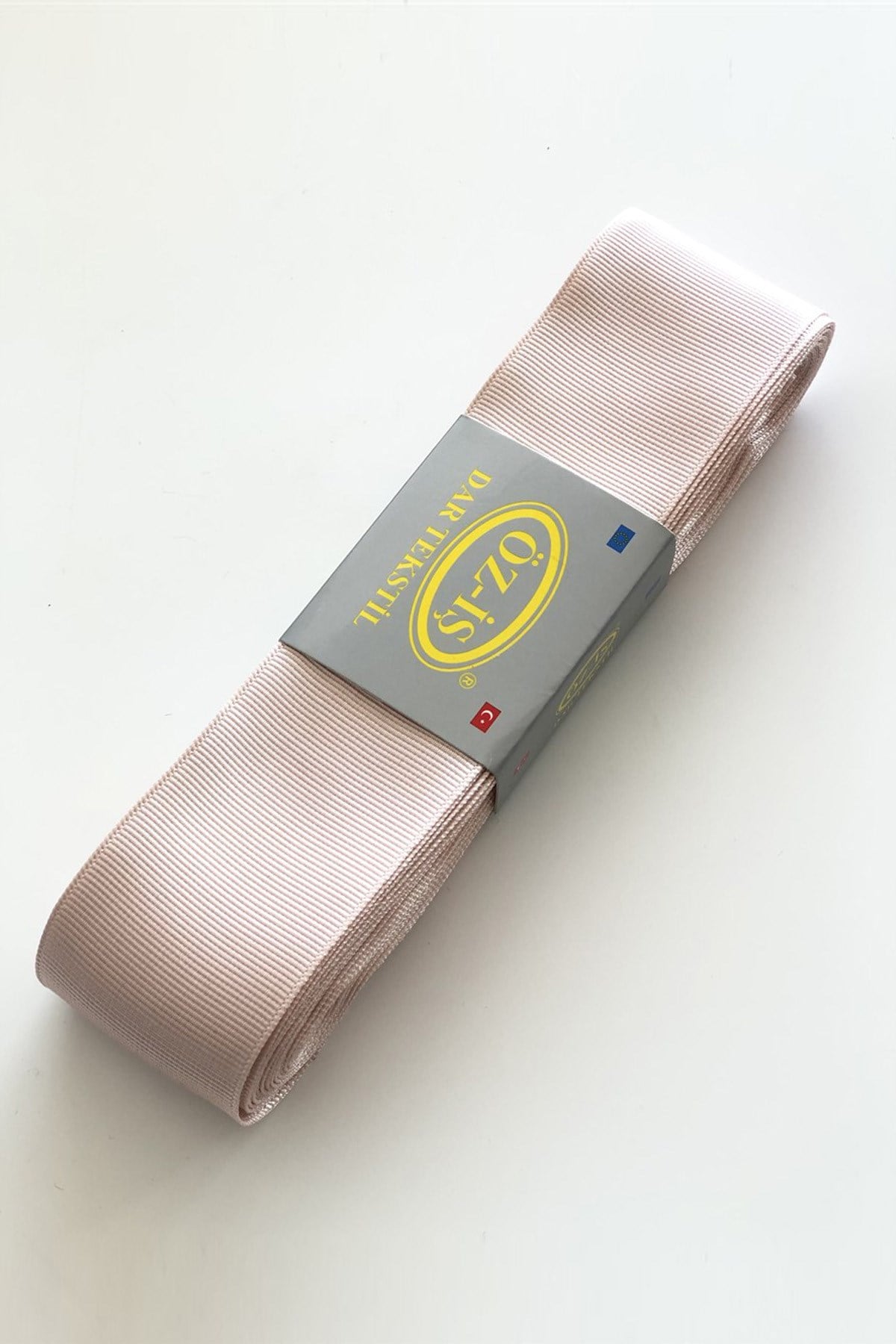 Powder Grosgrain Ribbon 4 cm 10 m