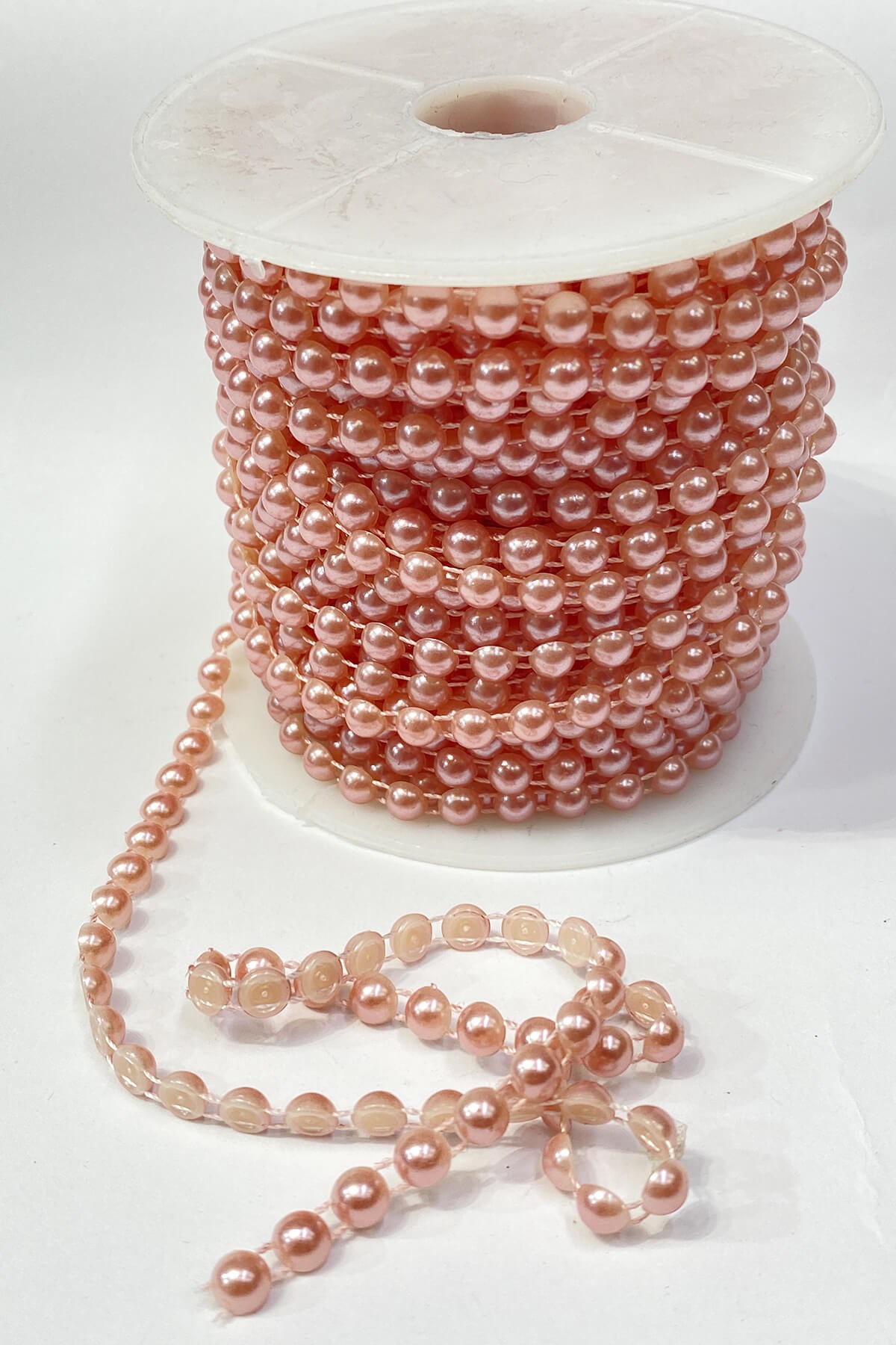 Powder Plastic Strip Half Pearl 6 mm 10 m