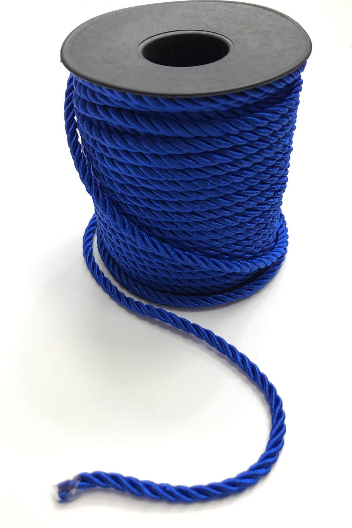 Saks Mavi Kordon İp 4 mm 1 mt