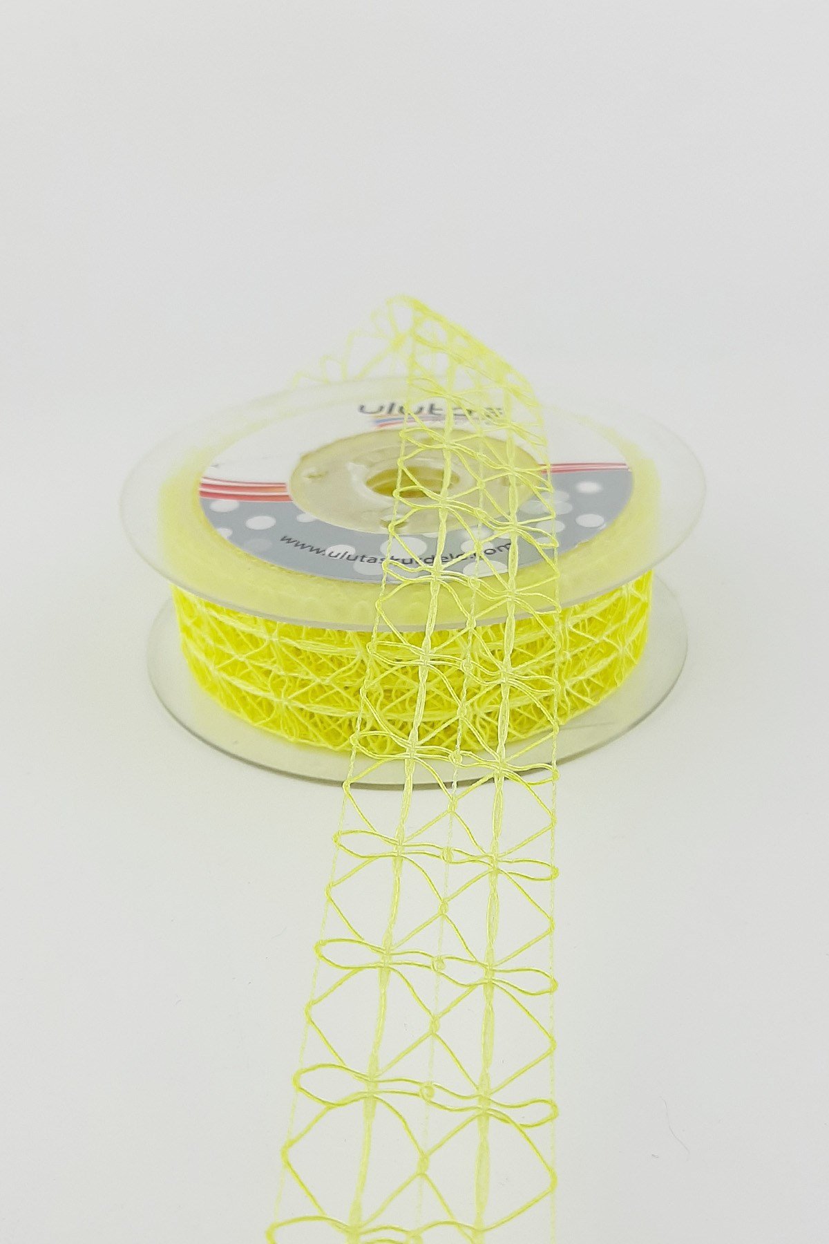 Sarı Dantel Tela Kurdele 10 mt