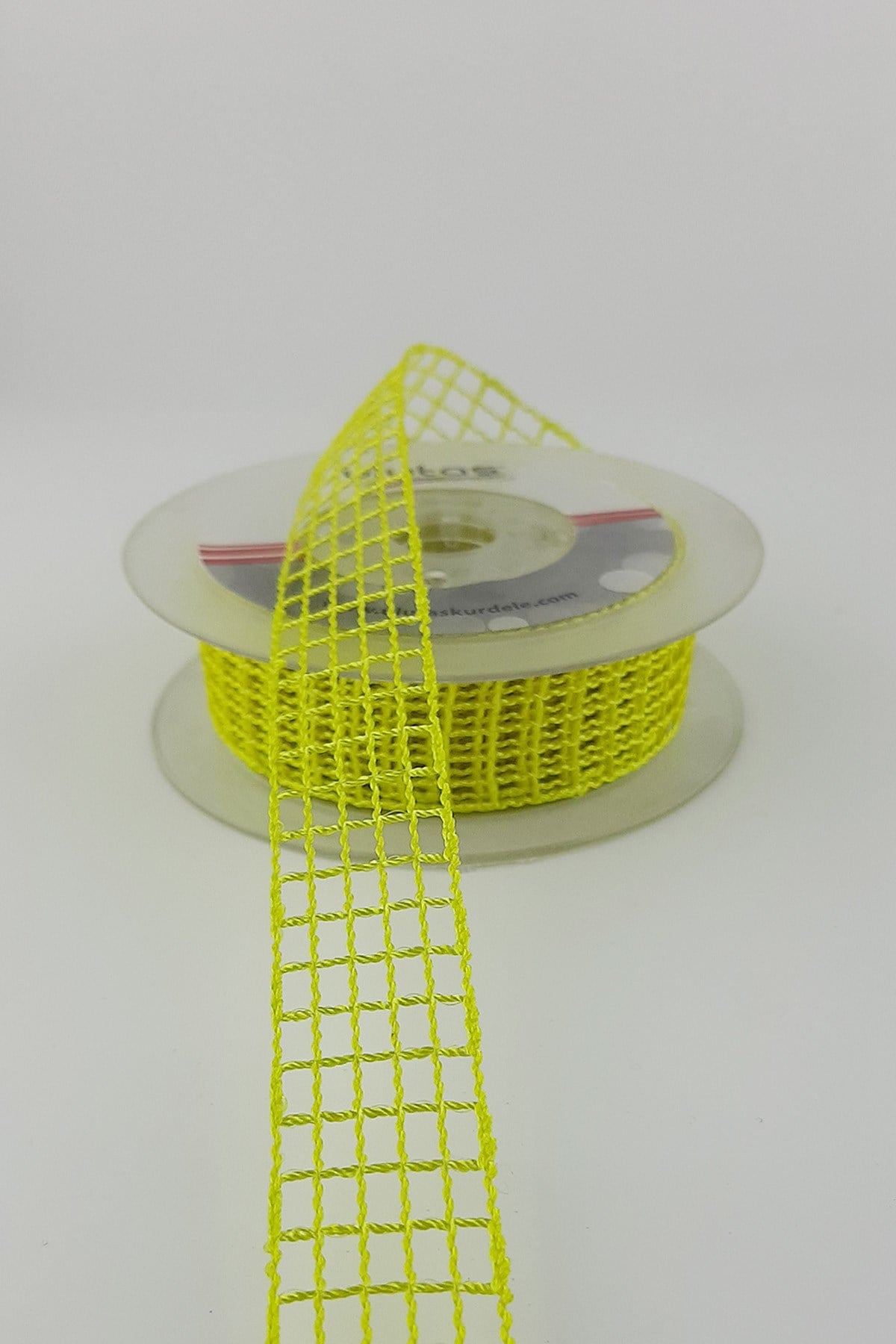 Yellow Mesh Ribbon 10 mt