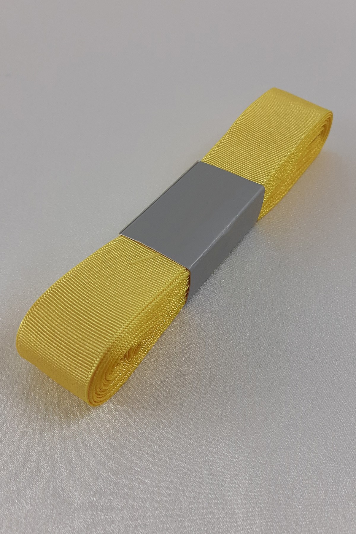 شريط Grosgrain أصفر 3 سم