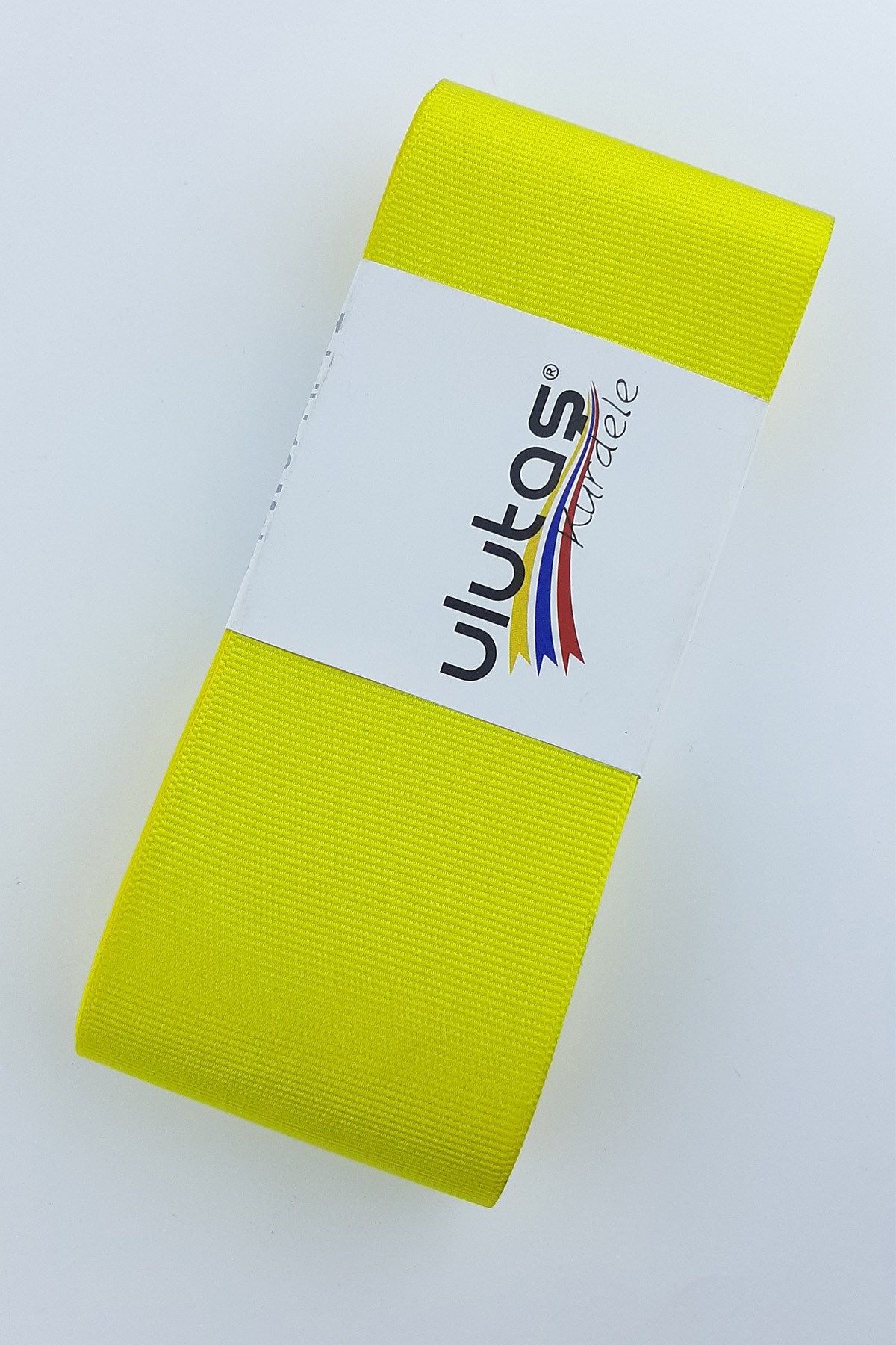 Yellow Grosgrain Ribbon 6 cm 10 m