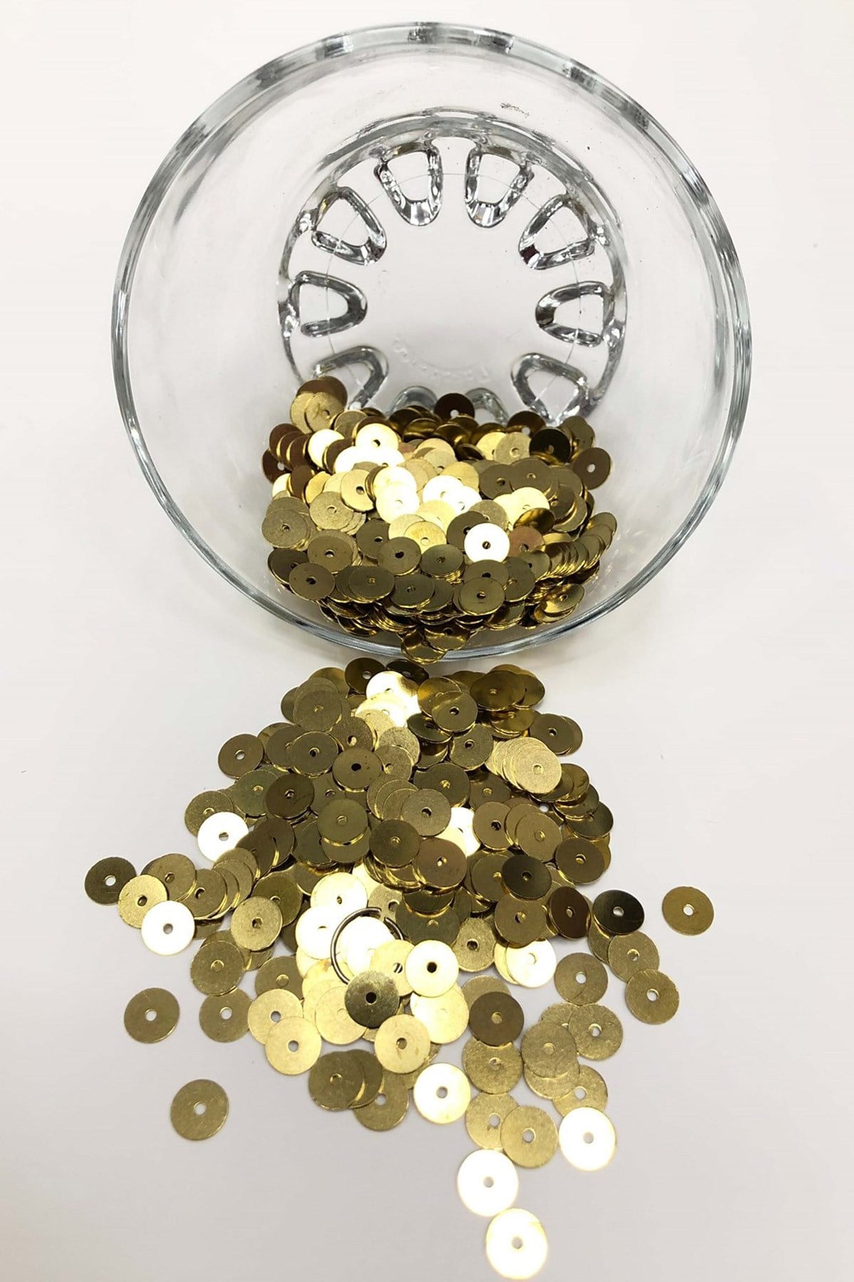 Yellow Metal Washer 7 mm