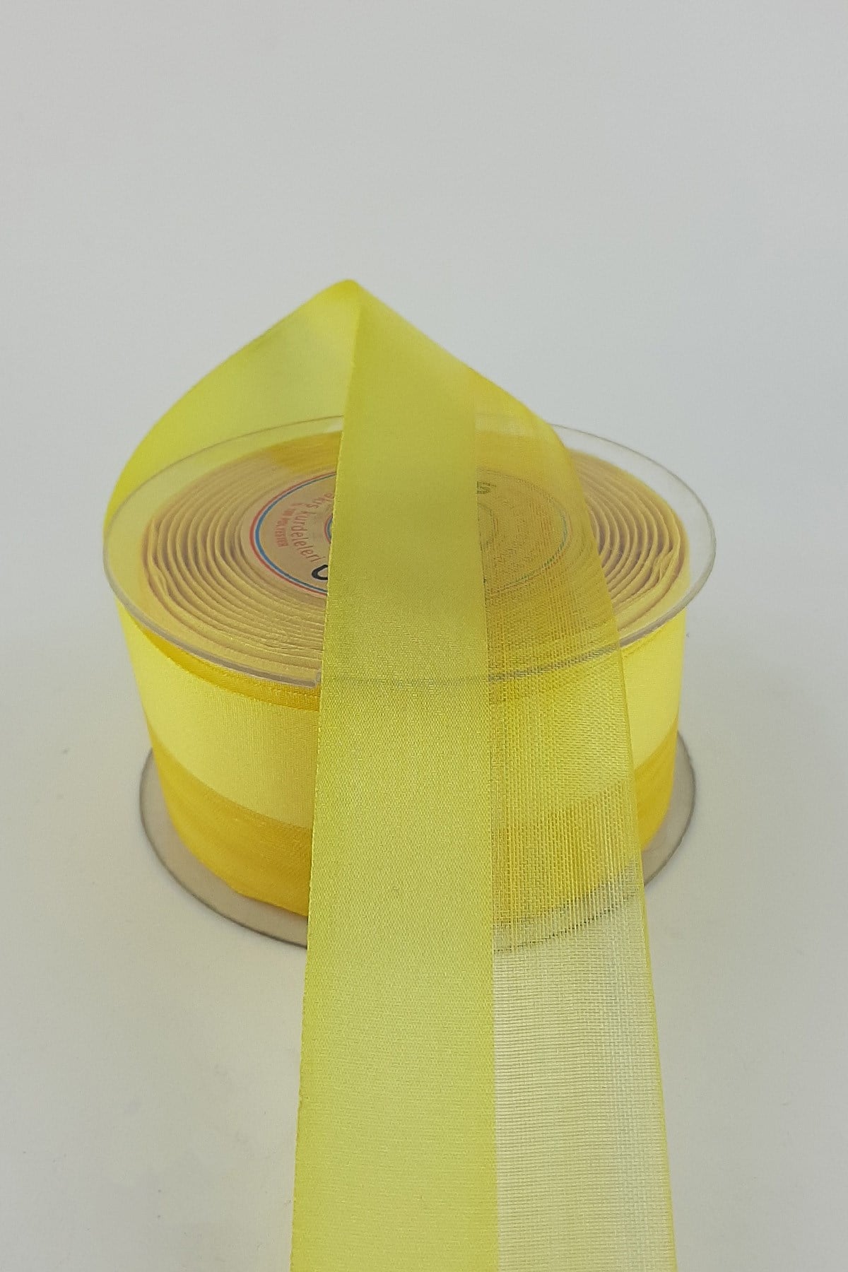 Yellow Waterway Ribbon 4 cm