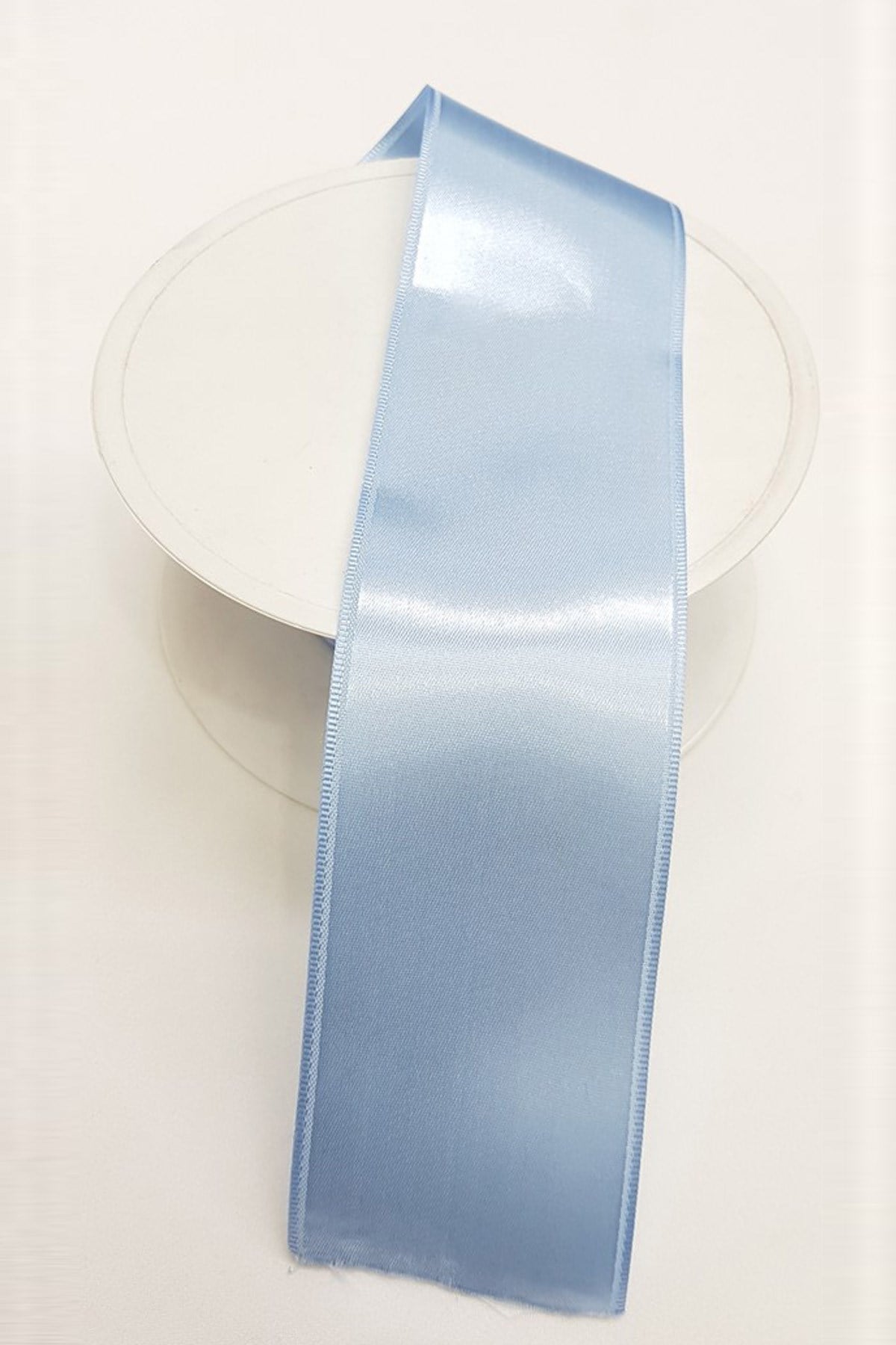Baby Blue Satin Ribbon 6Cm