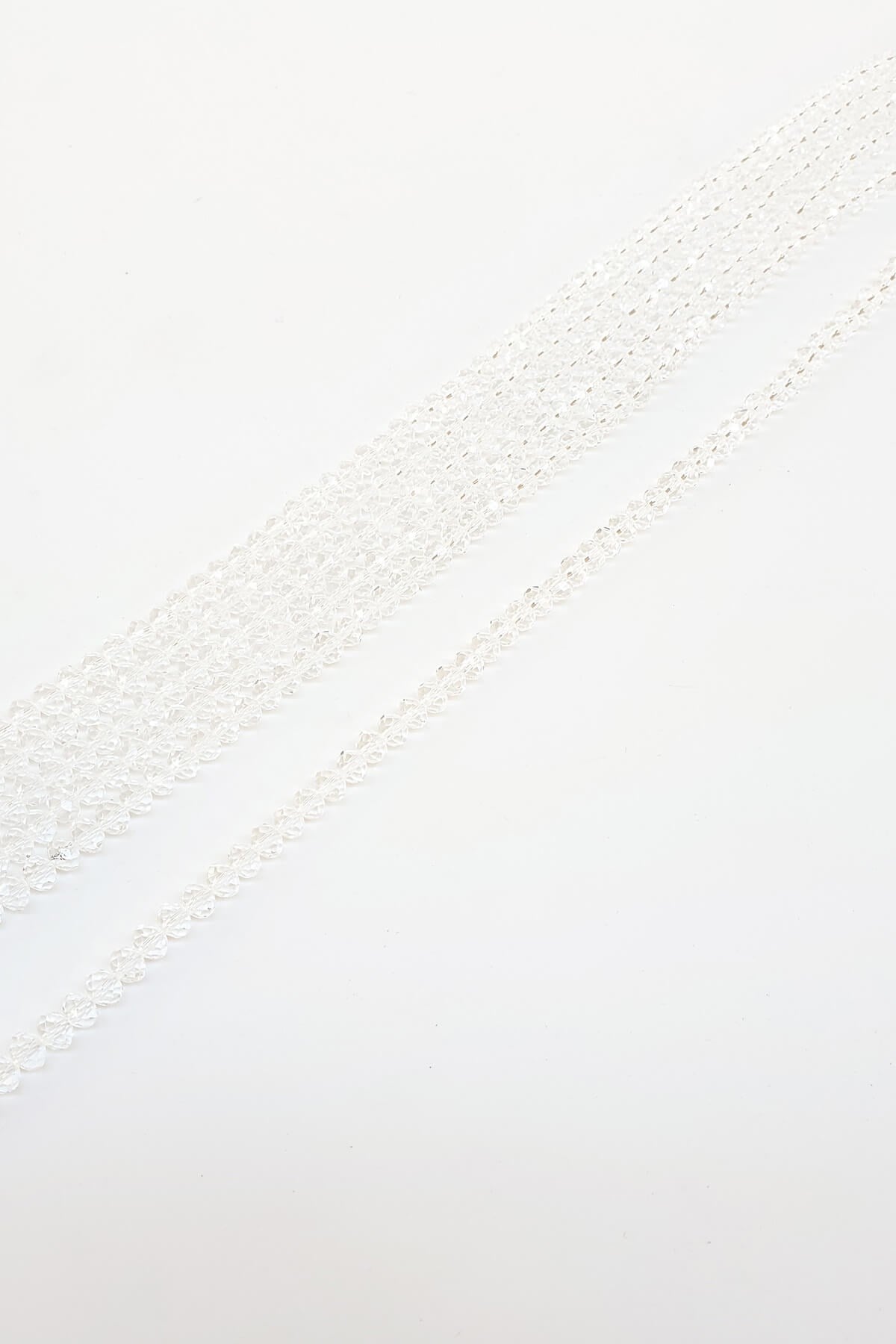 Transparent Crystal Beads 6mm