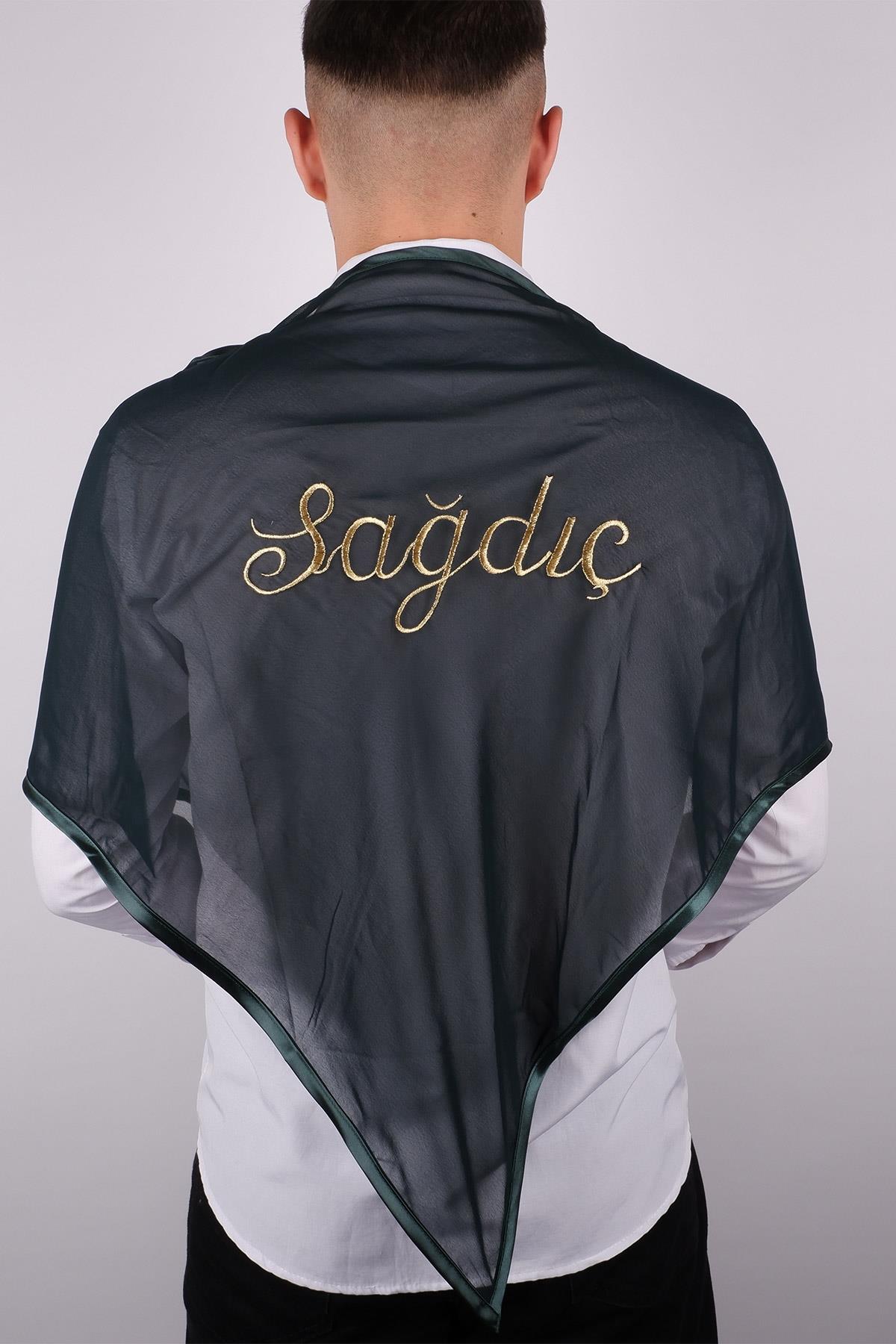 Sim Nakışlı Sağdıç Örtüsü