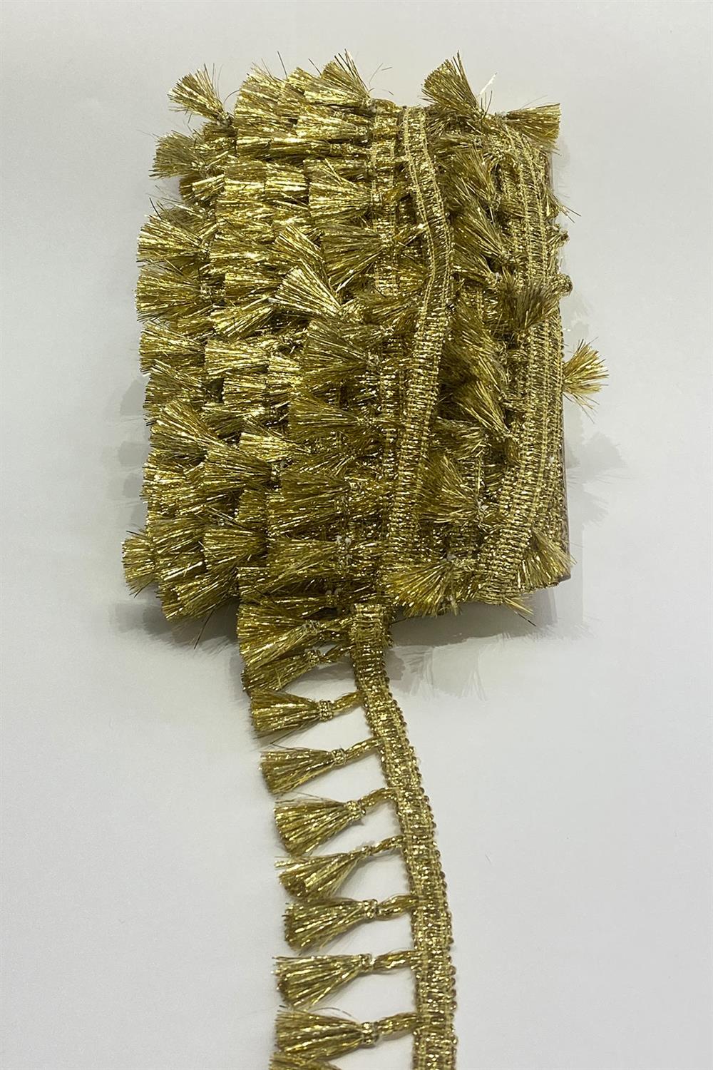 Simli Saçak Püskül Şerit