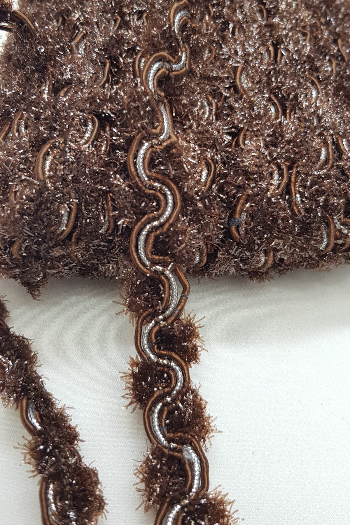 Brown Glitter Water Stone 1,50 cm