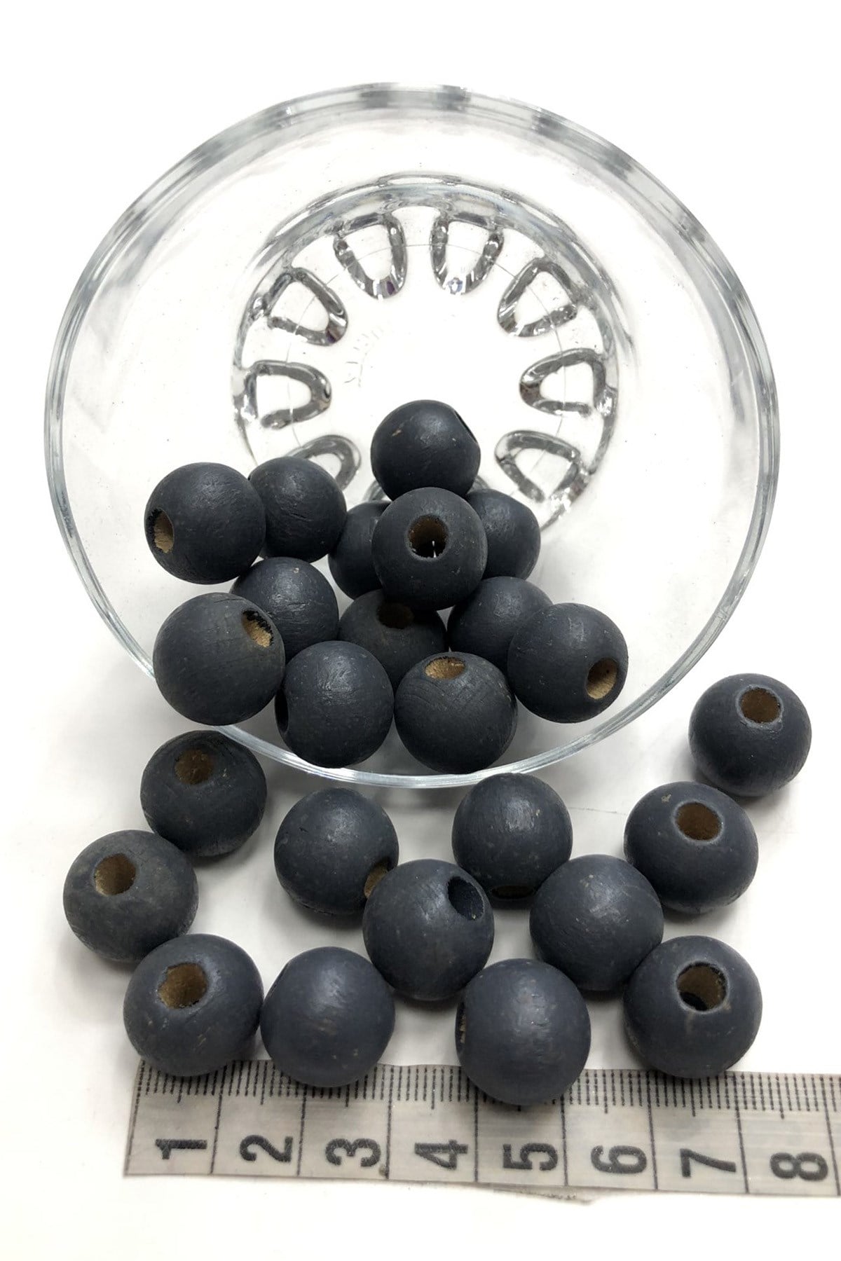 Siyah Ahşap Boncuk 25 gr